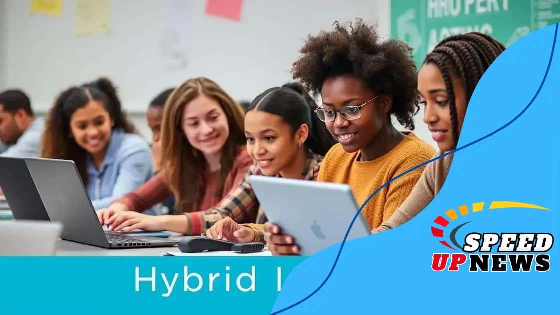 Benefits of hybrid learning for students